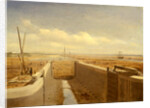 Canal under construction, possibly the Bude Canal by Anonymous
