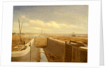 Canal under construction, possibly the Bude Canal by Anonymous