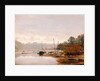 Boat Building near Dinan, Brittany by Francis Danby