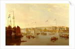 The European Factories, Canton by William Daniell