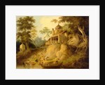 The Banks of the Ganges by William Daniell