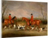 George Mountford, Huntsman to the Quorn, and W. Derry, Whipper-In, at John O'Gaunt's Gorse, near Melton Mowbray by Richard Barrett Davis