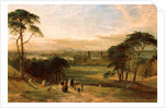 London from Greenwich Hill by Henry Dawson