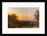 The Evening Coach, London in the Distance by Philippe-Jacques de Loutherbourg