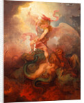 The Angel Binding Satan by Philippe-Jacques de Loutherbourg