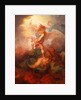 The Angel Binding Satan by Philippe-Jacques de Loutherbourg