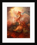 The Angel Binding Satan by Philippe-Jacques de Loutherbourg