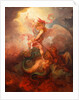 The Angel Binding Satan by Philippe-Jacques de Loutherbourg