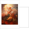 The Angel Binding Satan by Philippe-Jacques de Loutherbourg