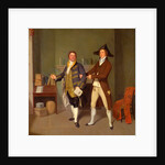 John Quick and John Fawcett in Thomas Moreton's 'The Way to Get Married' by Samuel de Wilde