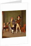 John Quick and John Fawcett in Thomas Moreton's 'The Way to Get Married' by Samuel de Wilde