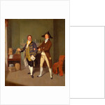 John Quick and John Fawcett in Thomas Moreton's 'The Way to Get Married' by Samuel de Wilde