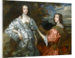 Katherine, Countess of Chesterfield, and Lucy, Countess of Huntingdon by Anthony Van Dyck