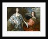 Katherine, Countess of Chesterfield, and Lucy, Countess of Huntingdon by Anthony Van Dyck