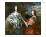 Katherine, Countess of Chesterfield, and Lucy, Countess of Huntingdon by Anthony Van Dyck