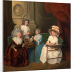 Lady Jane Mathew and Her Daughters by Anonymous