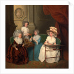 Lady Jane Mathew and Her Daughters by Anonymous
