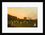 First Grand Match of Cricket Played by Members of the Royal Amateur Society on Hampton Court Green, August 3rd, 1836 by Anonymous