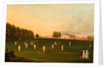 First Grand Match of Cricket Played by Members of the Royal Amateur Society on Hampton Court Green, August 3rd, 1836 by Anonymous