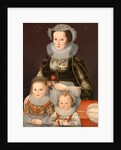 A Lady and Her Two Children by Anonymous