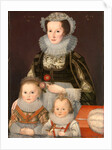 A Lady and Her Two Children by Anonymous