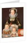 A Lady and Her Two Children by Anonymous