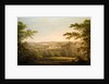 Easby Hall and Easby Abbey with Richmond, Yorkshire in the Background by George Cuitt