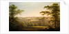 Easby Hall and Easby Abbey with Richmond, Yorkshire in the Background by George Cuitt