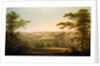 Easby Hall and Easby Abbey with Richmond, Yorkshire in the Background by George Cuitt