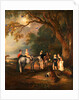 Miss Catherine Herrick with her Nieces and Nephews, the Five Elder Children of the Rev. and Mrs. Henry Palmer by John Ferneley