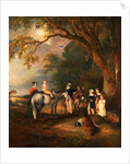 Miss Catherine Herrick with her Nieces and Nephews, the Five Elder Children of the Rev. and Mrs. Henry Palmer by John Ferneley