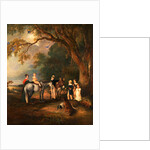 Miss Catherine Herrick with her Nieces and Nephews, the Five Elder Children of the Rev. and Mrs. Henry Palmer by John Ferneley