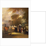 The Rev. and Mrs. Henry Palmer with their six younger children at Withcote Hall by John Ferneley