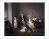 John Richard Comyns of Hylands, Essex, with His Daughters by John Greenwood