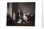 John Richard Comyns of Hylands, Essex, with His Daughters by John Greenwood