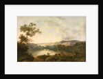 A View of a Lake with Fishermen by William Groombridge