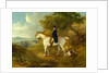 George Morland on his Hunter George Morland on a grey hunter, with a couple of foxhounds by Thomas Hand