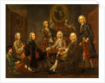 Portrait of a Group of Gentleman by Francis Hayman