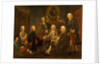 Portrait of a Group of Gentleman by Francis Hayman