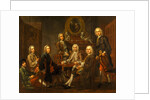 Portrait of a Group of Gentleman by Francis Hayman