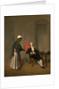 Portrait of a Gentleman, Possibly William Hickey, and an Indian Servant by Arthur William Devis