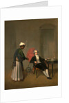 Portrait of a Gentleman, Possibly William Hickey, and an Indian Servant by Arthur William Devis