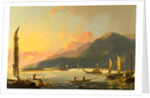 Tahitian War Galleys in Matavai Bay, Tahiti Matavai Bay in the Island of Otaheite, Tahiti by William Hodges