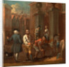 Sign for a paviour by William Hogarth