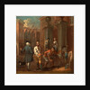 Sign for a paviour by William Hogarth