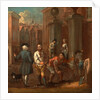 Sign for a paviour by William Hogarth