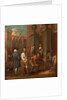 Sign for a paviour by William Hogarth