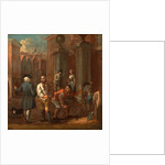 Sign for a paviour by William Hogarth