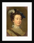 Girl in a Plumed Hat by William Hogarth
