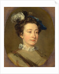 Girl in a Plumed Hat by William Hogarth
